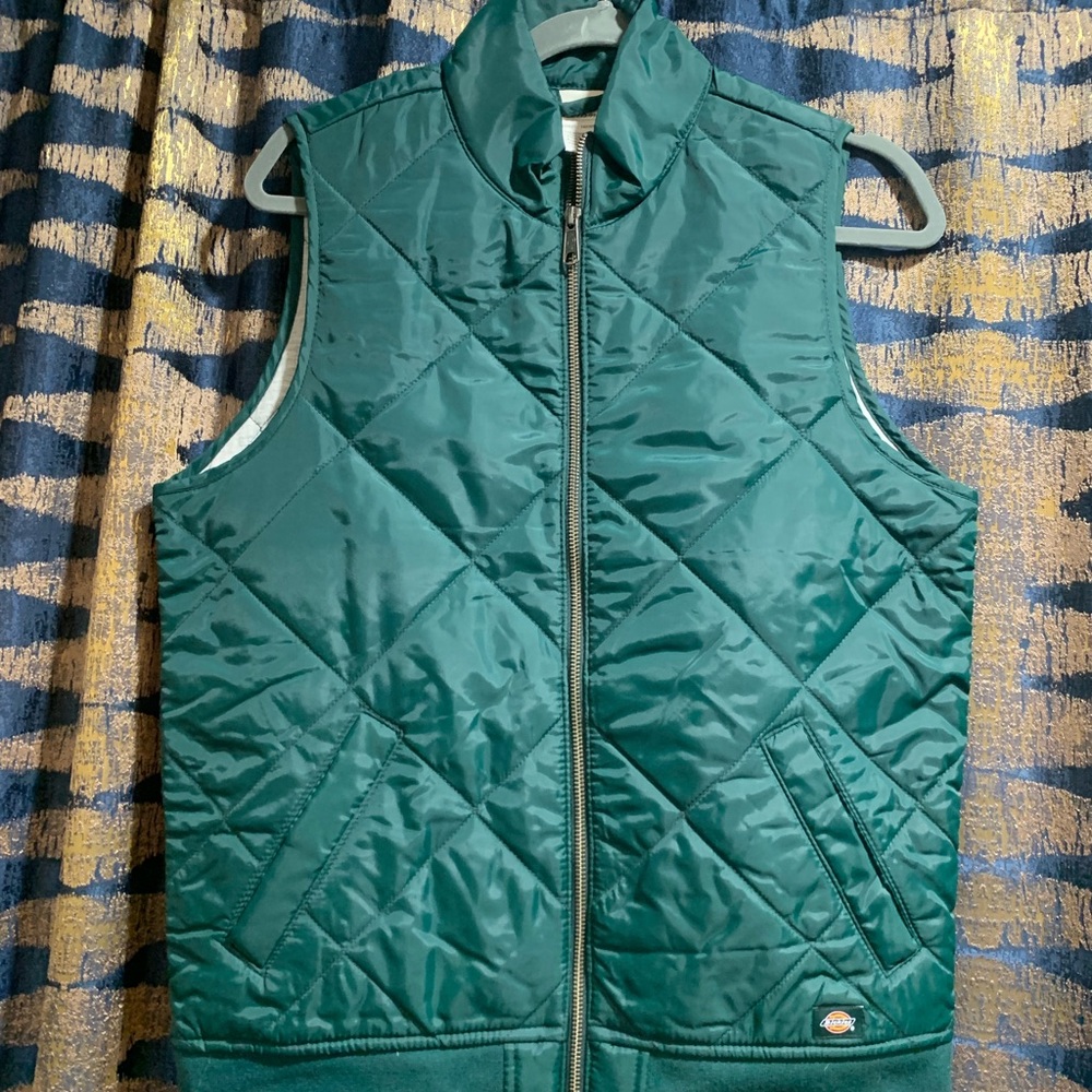 Dickies Green Quilted Vest